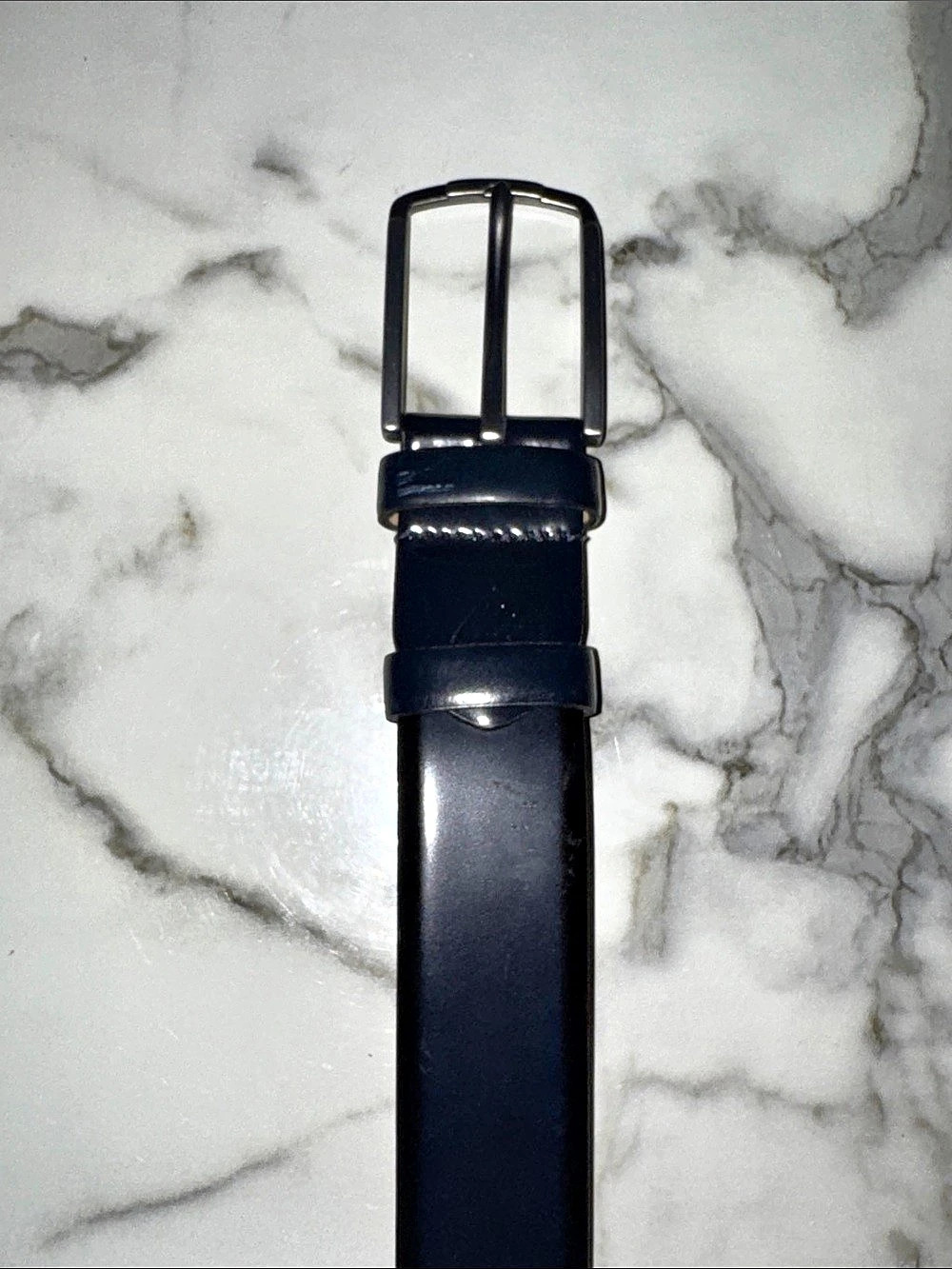 Genuine Leather Belt in Black